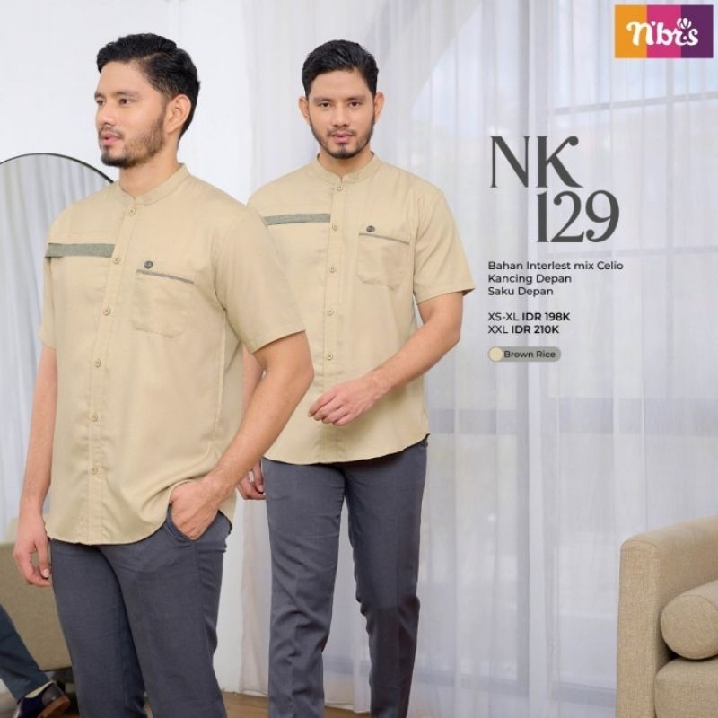 Baju Koko nibras nbrs NK 129
