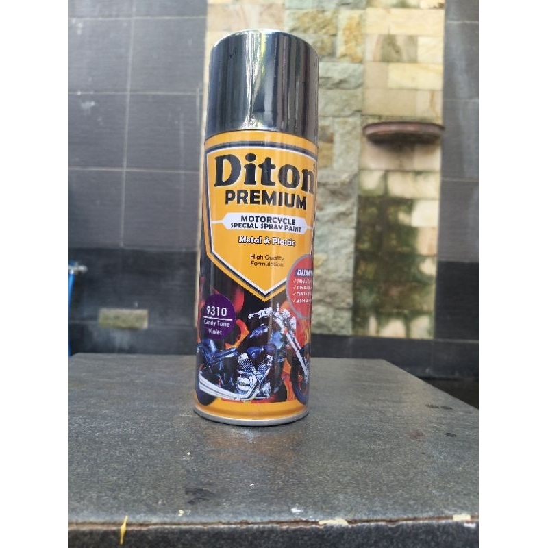 Pilox pylox pilok cat semprot DITON premium 400cc 400 Cc Warna candy tone violet ungu metalic 9310