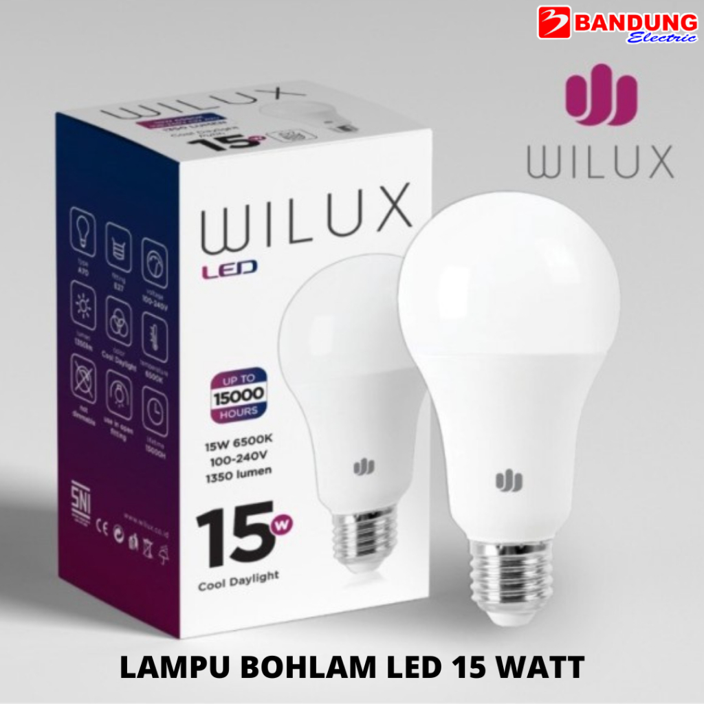 Lampu Bohlam LED WILUX 15 Watt
