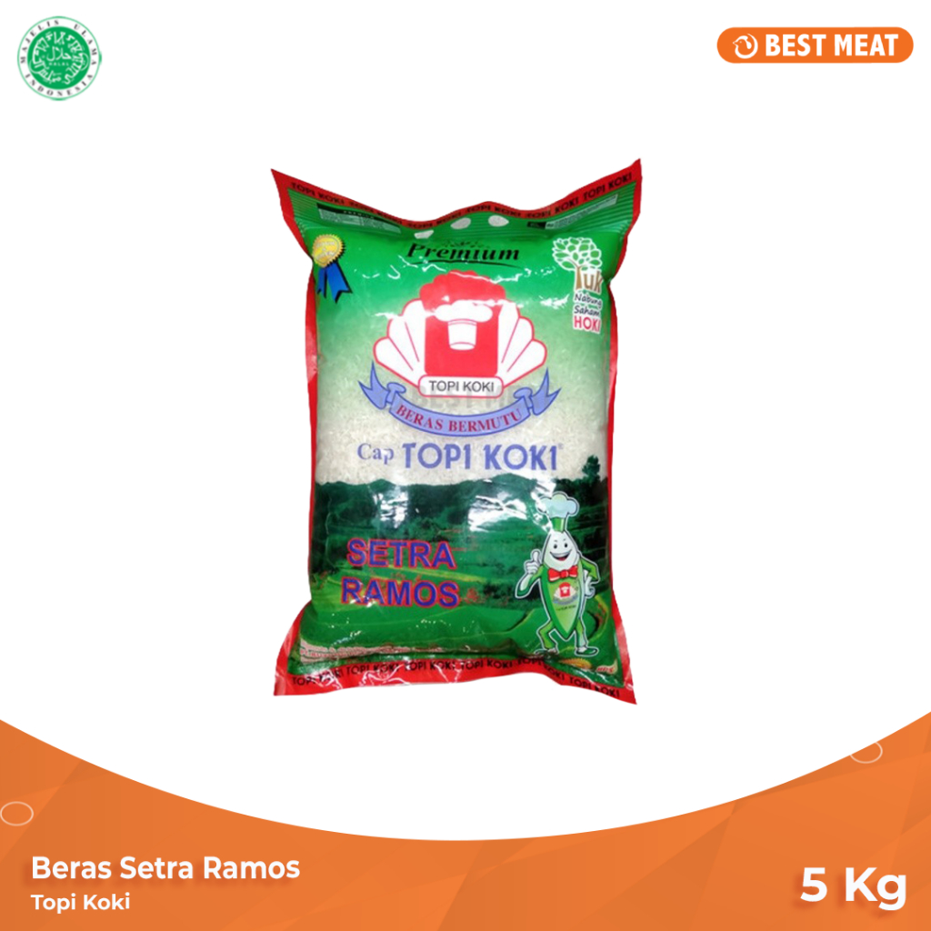 

Beras Setra Ramos Topi Koki 5Kg