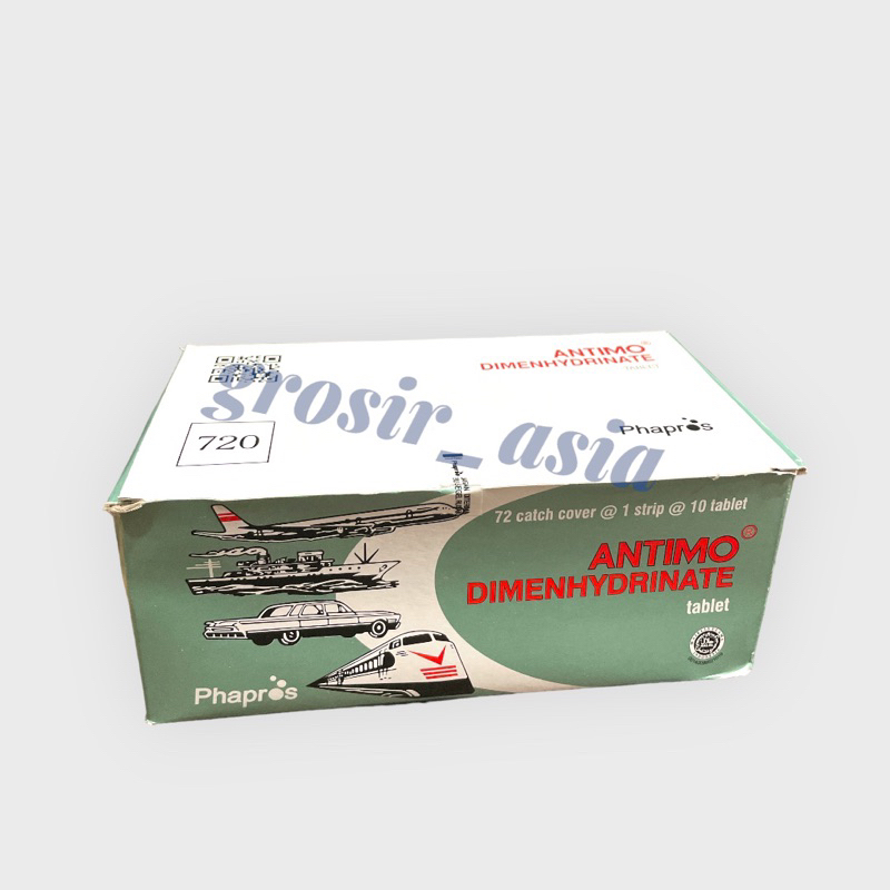 Antimo Tablet 1 Box Isi 72 Strip