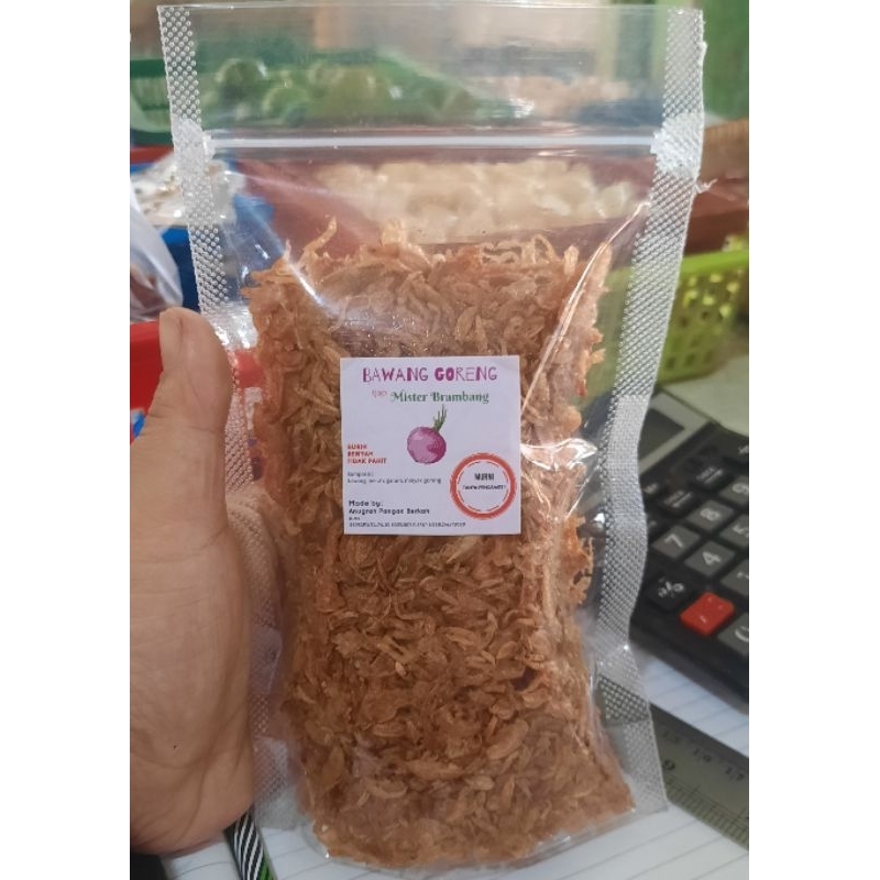 

BAWANG GORENG BREBES 100GR MURNI