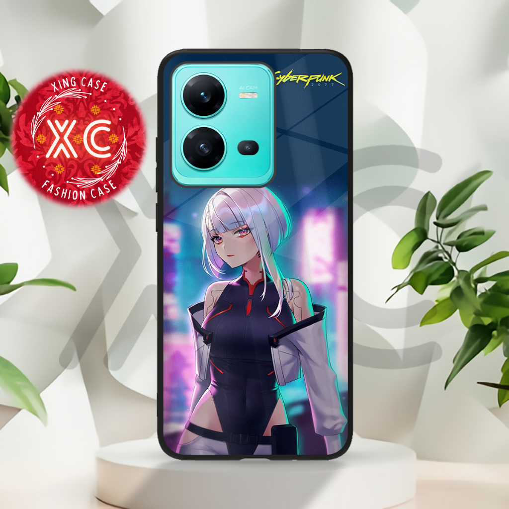 |EZ09| XING CASE HP VIVO V25 V25E GLOSSY KILAU EFEK KACA | REQUEST CASE HP CUSTOM SOFTCASE HARDCASE 