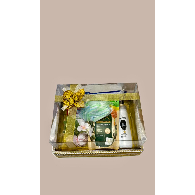 Paket Giftbox Seserahan mandi / Paket Hantaran Seserahan Nikahan (Sudah dihias)