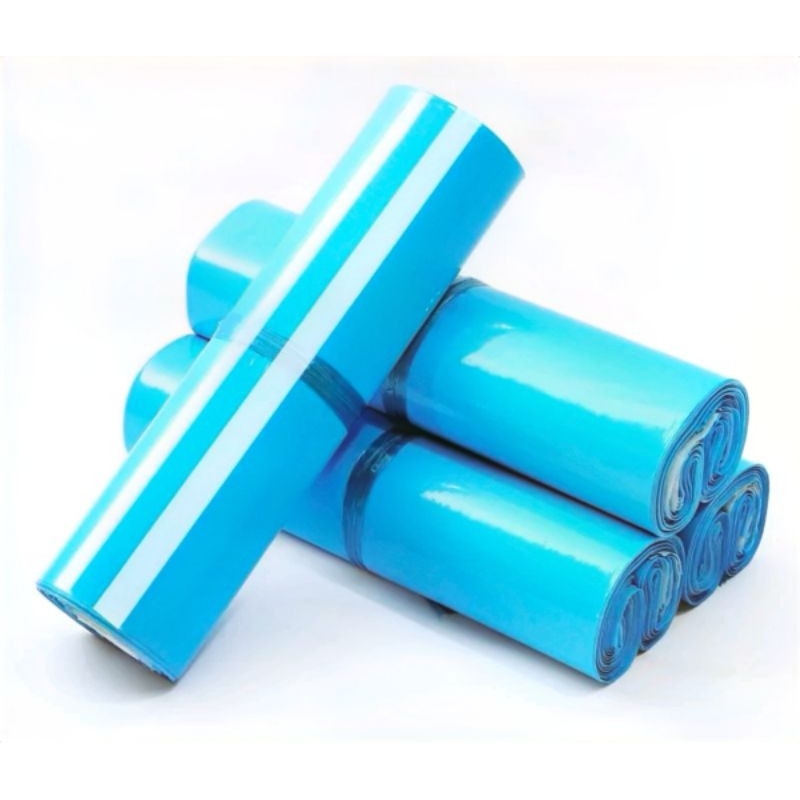 

PLASTIK PACKING OL SHOP POLYMAILER UK 25X35 BIRU GLOSSY ECER