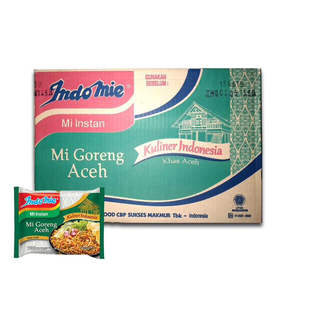 

Indomie Goreng Aceh 1 Dus @40bks