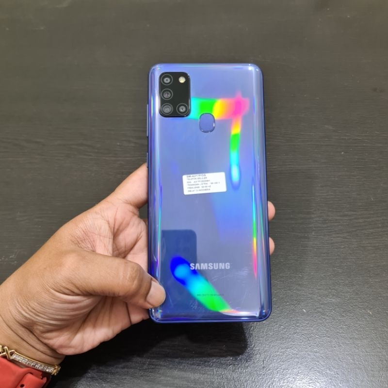 SAMSUNG A21S RAM 6/128 RESMI SEIN SECOND BEKAS TERMURAH