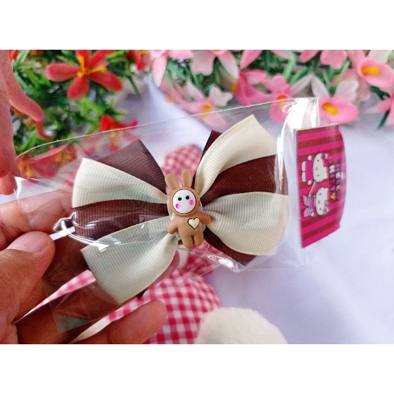 jepitan rambut coklat jept rambut anak