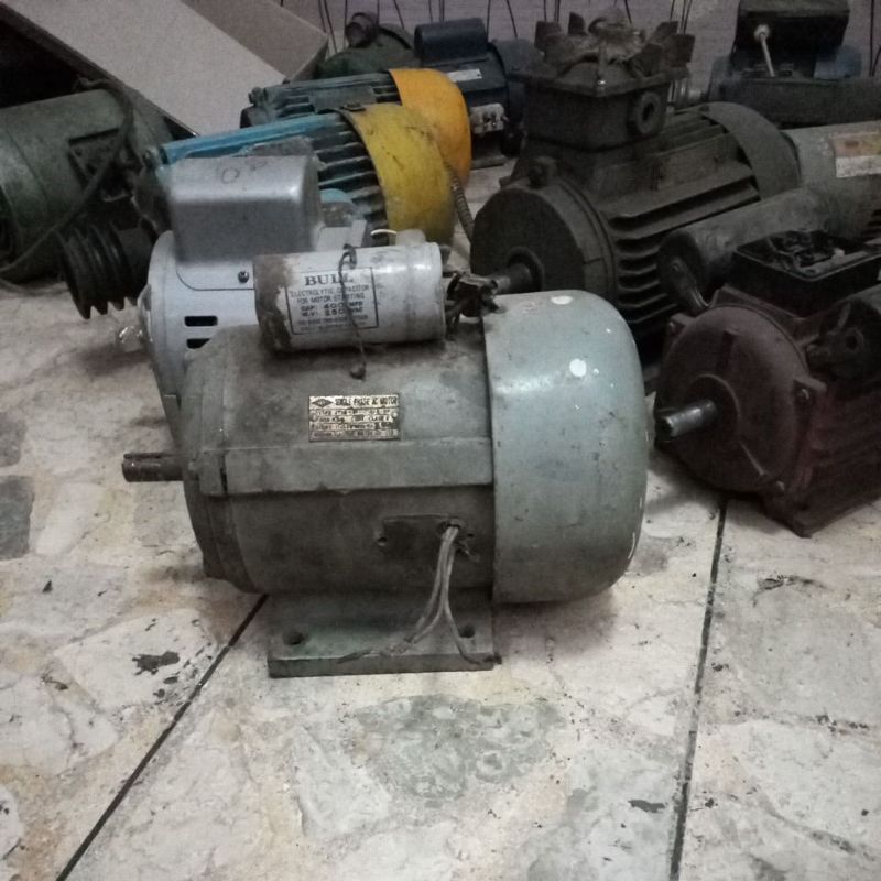 dinamo penggerak 3/4 hp 1 phase