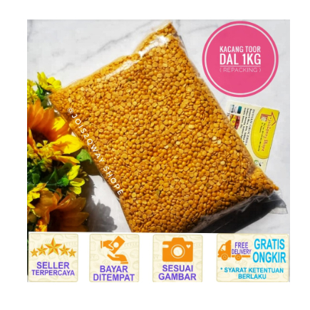 

Toor Dal Repacking 1kg