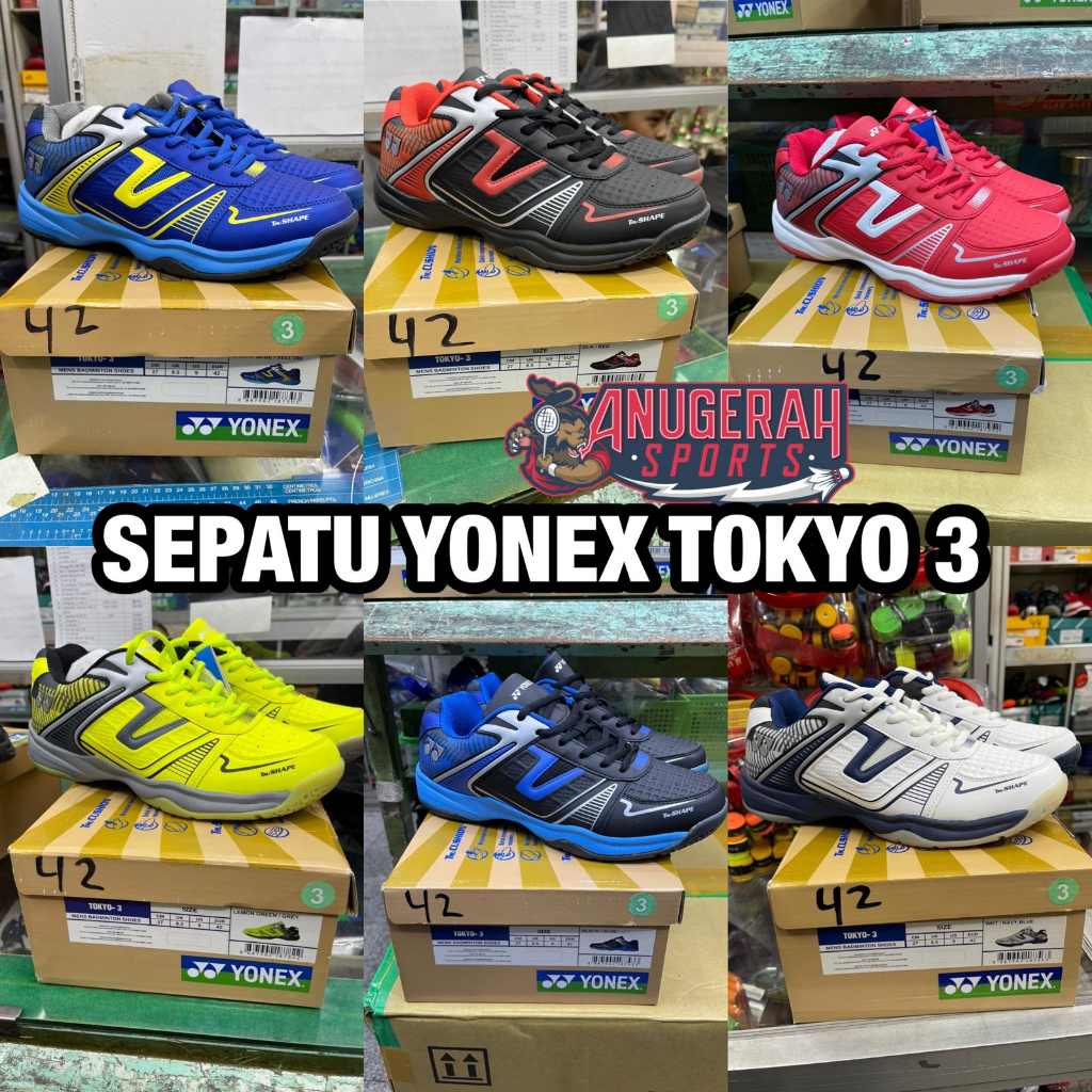 Sepatu Badminton YONEX TOKYO 3 / TOKYO III ORIGINAL