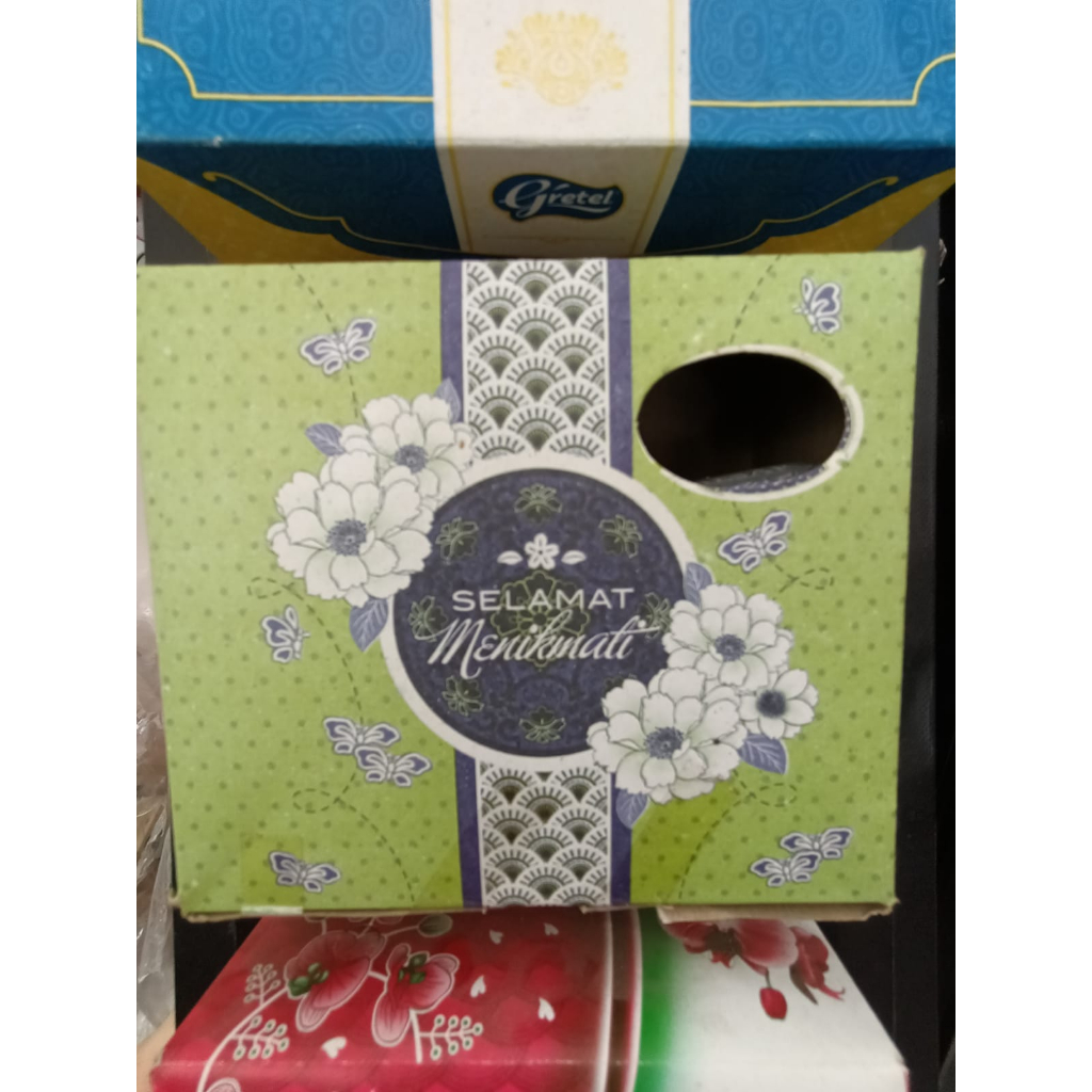 Kotak Kue Snack Box GS Caesar 12x14x7 per PAK 100lbr