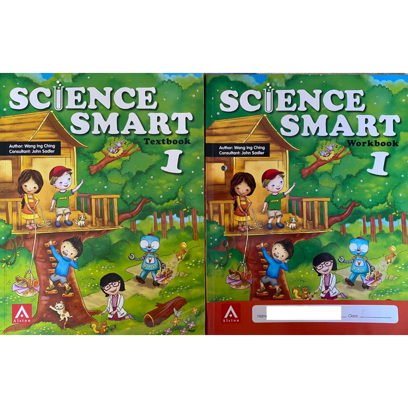 

SECONDHAND PAKET ALSTON SCIENCE SMART TEXTBOOK AND WORKBOOK 1