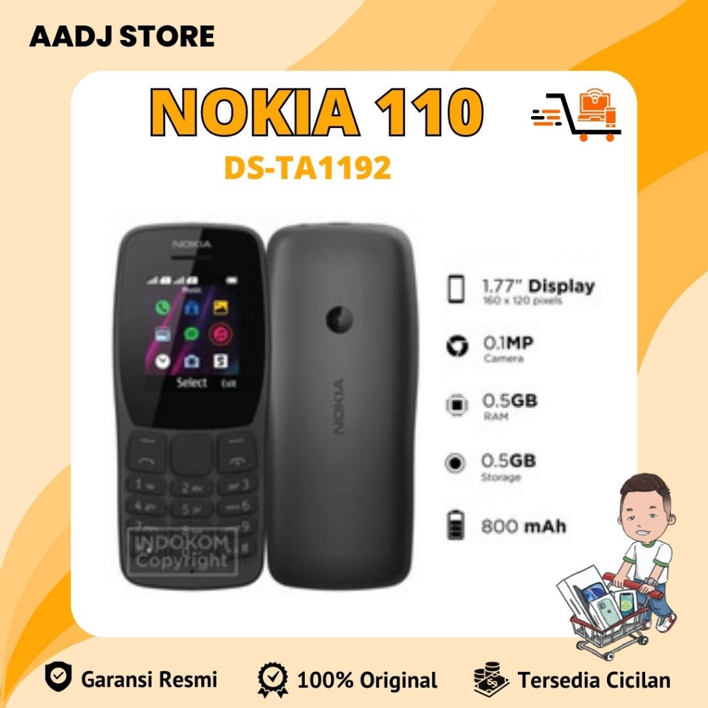 HP NOKIA 110 DS-TA1192