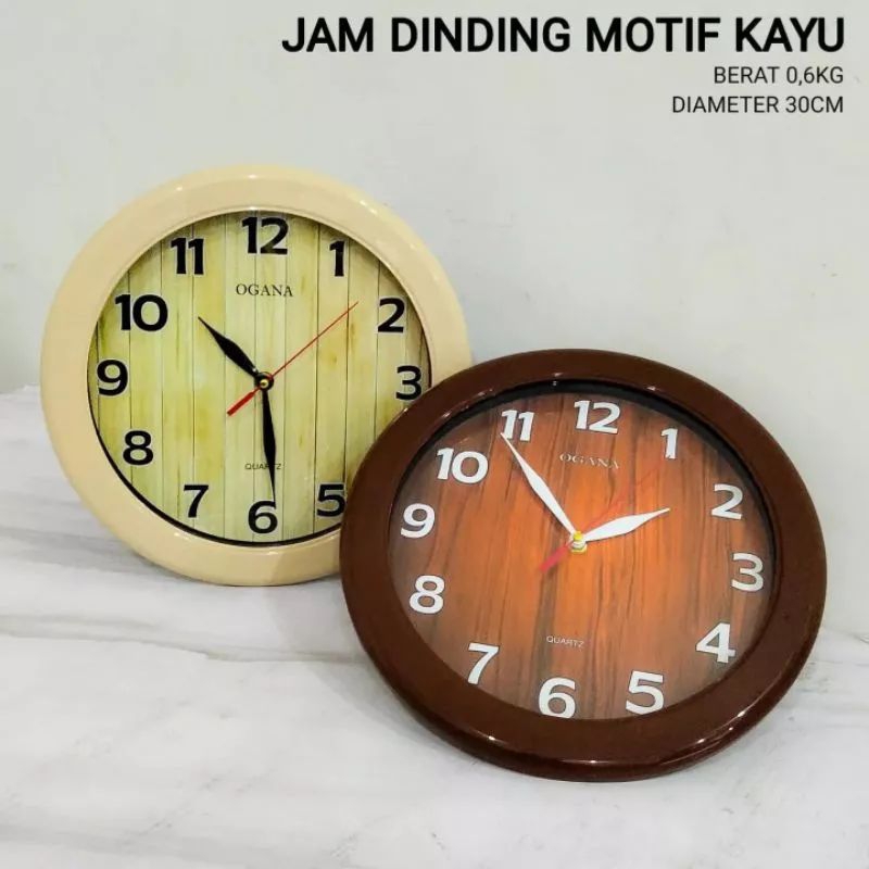 Jam dinding Ogana