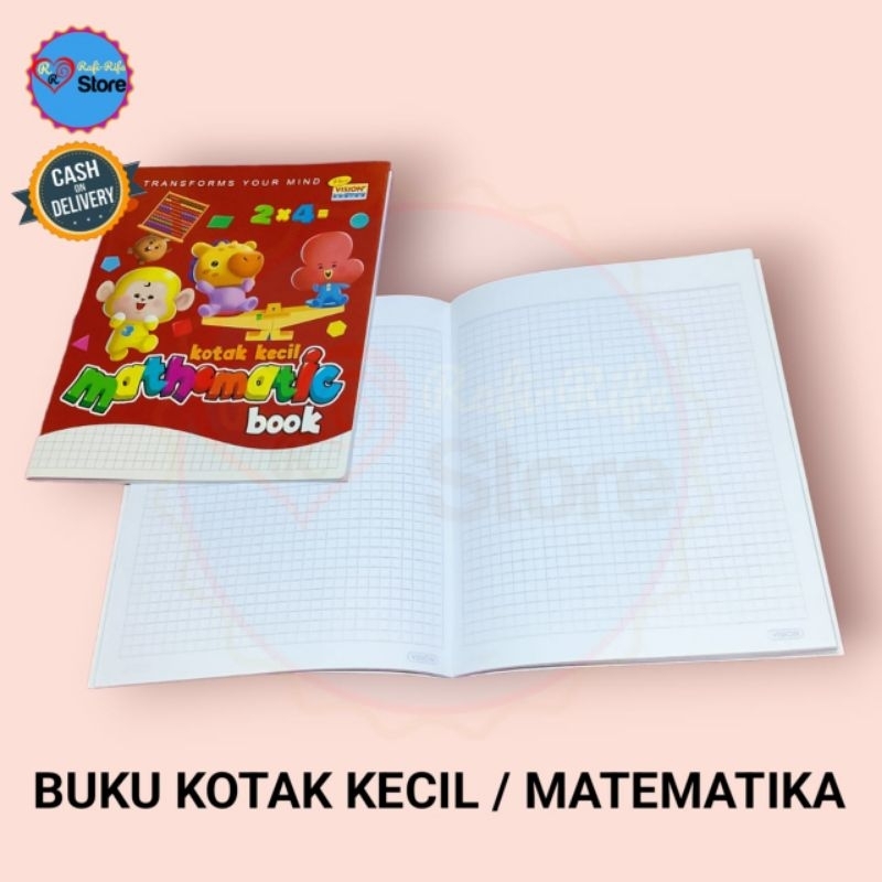 

Buku Tulis Kotak Kecil Matematika Vision