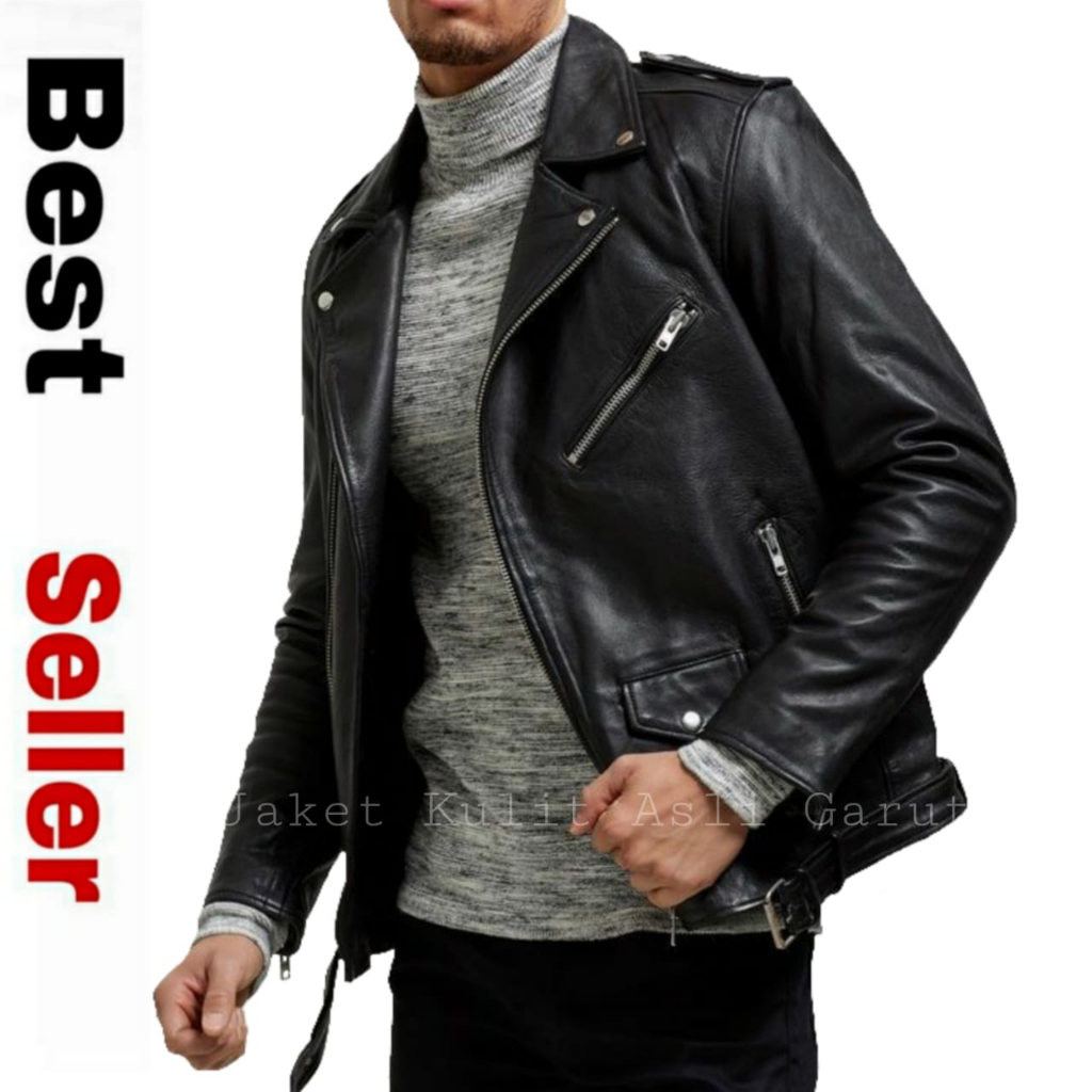 Jaket Kulit Ramones Pria Wanita Unisex Couple Jaket Kulit Keren Kekinian Style Korea Blazer