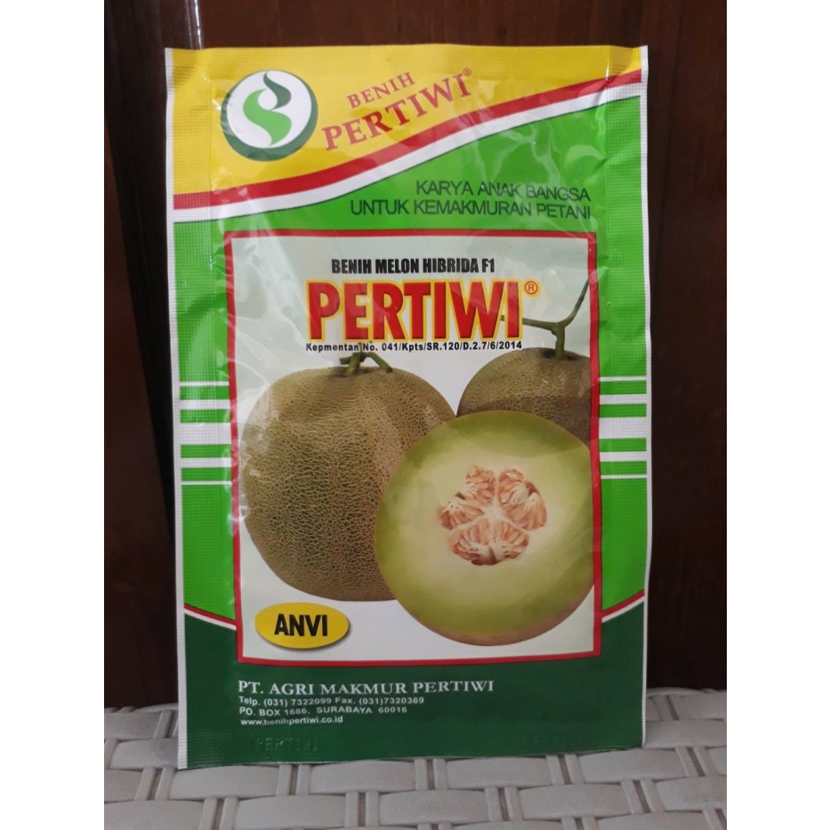 Benih/Bibit Melon PERTIWI ANVI F1 600 Butir
