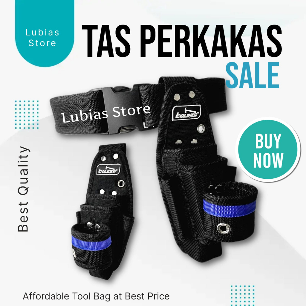 Tas Palu Tang Obeng Tas Perkakas Peralatan Listrik