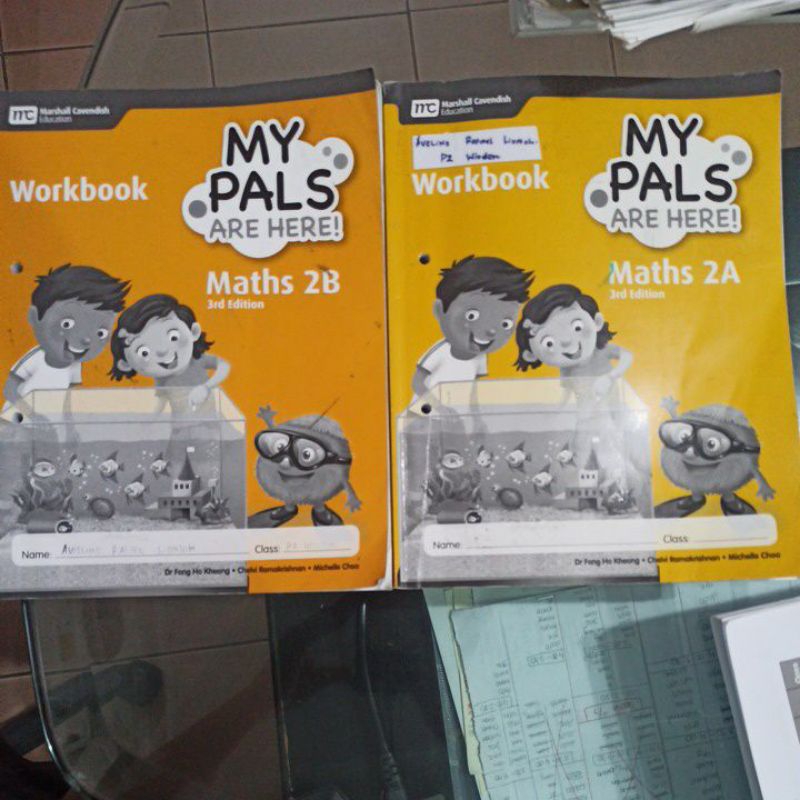 math wb pals 2 a 2b/my pals math workbook kelas 2