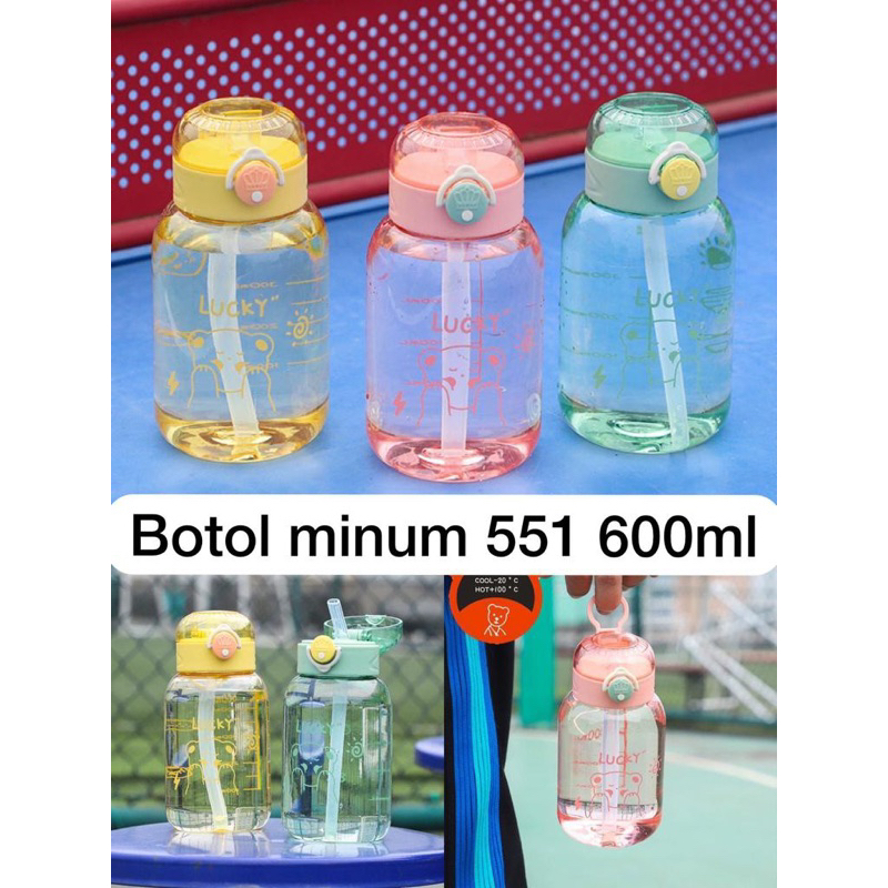 Botol Minum Karakter / Botol Air Termos Anak Sekolah