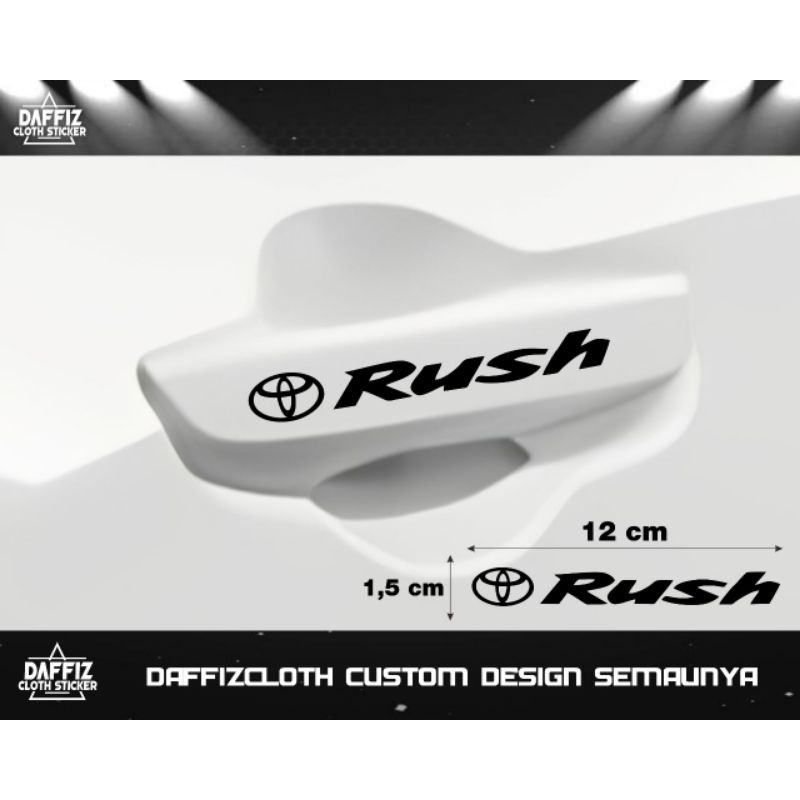 STICKER CUTTING HANDLE PINTU MOBIL RUSH