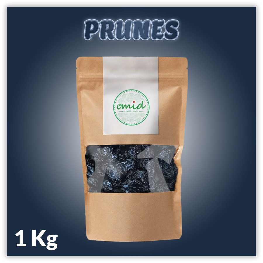 

1 Kg - Dried Pitted Prunes | Manisan Buah Plum Tanpa Biji - 1KG