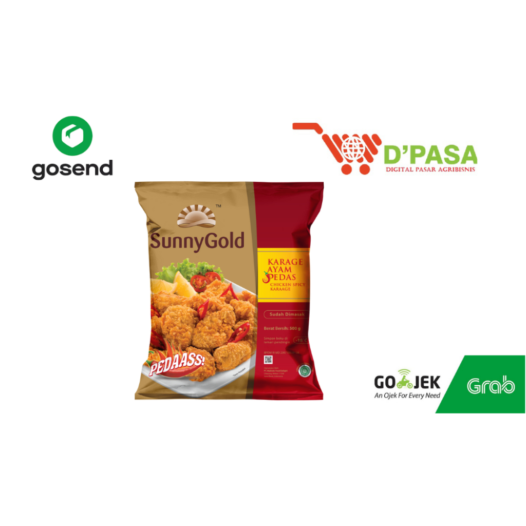 

Chicken Karage SunnyGold 500gr Frozenfood dpasa Pasar Murah Online Padang