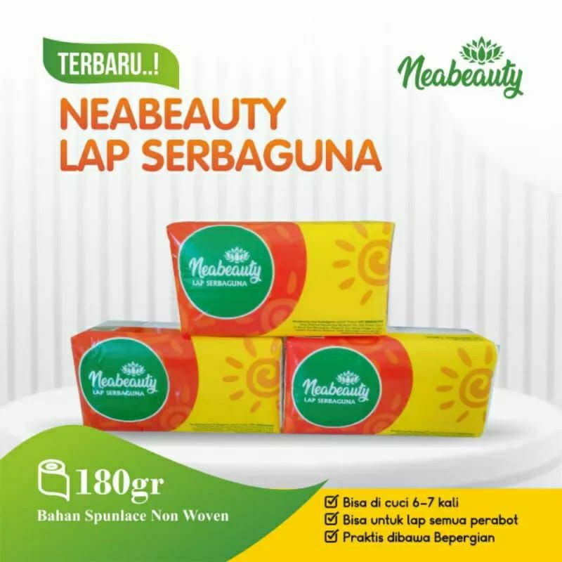 Tisu dapur NeaBeauty Lipat KUNING // Tisu Kompor serbaguna