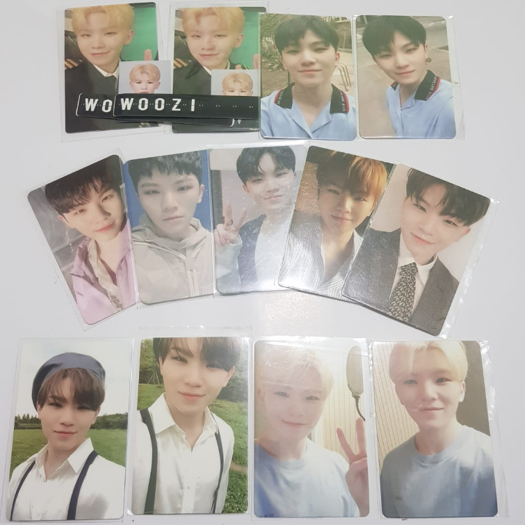 [READY] Photocard Official Woozi Seventeen PC LIVE pilot henggarae an ode truth begin beret hope sem