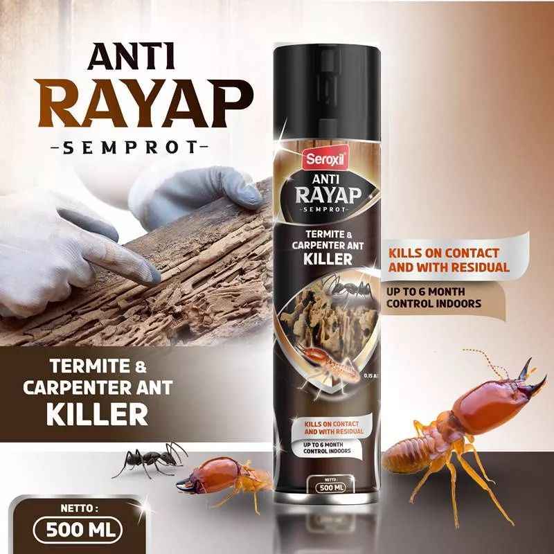 seroxil obat pembasmi anti rayap kayu tanah AE