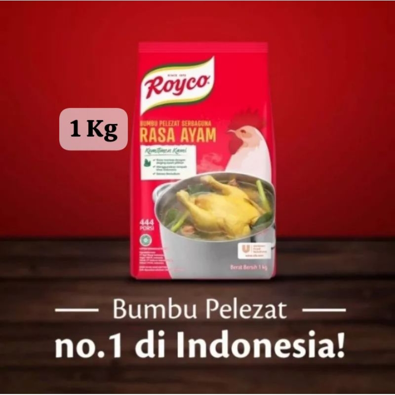 

Royco rasa ayam dan sapi kemasan 1kg