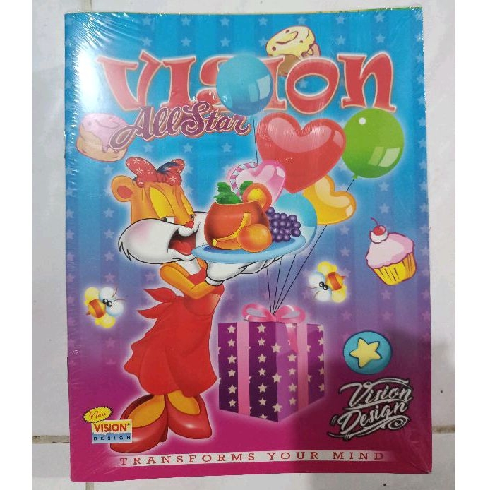 

Buku Tulis Vision 38 Lembar / Buku Tulis Vision Per Pack