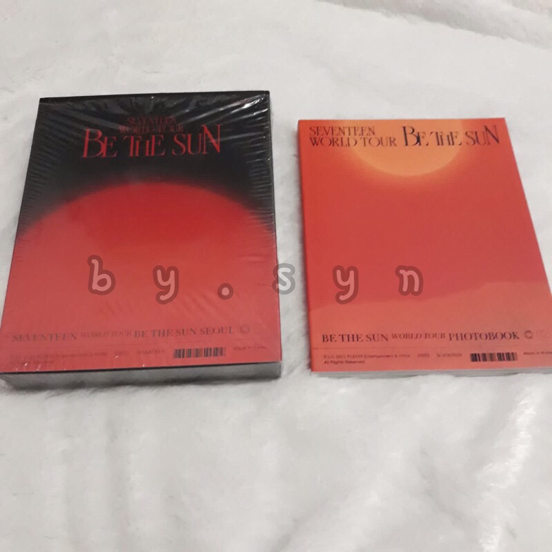 READY STOCK SHARING DVD DIGITAL CODE SEVENTEEN BE THE SUN WORLD TOUR BETS DIGICODE PHOTOBOOK SCOUPS 