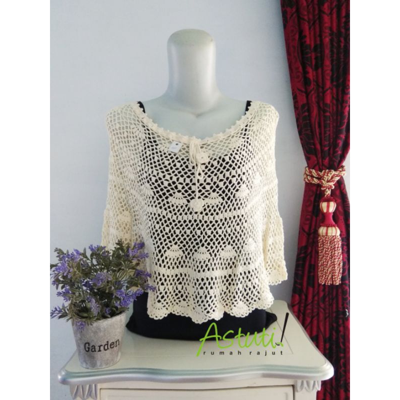 Baju Rajut Premium Handmade Ponco Rajut Handmade