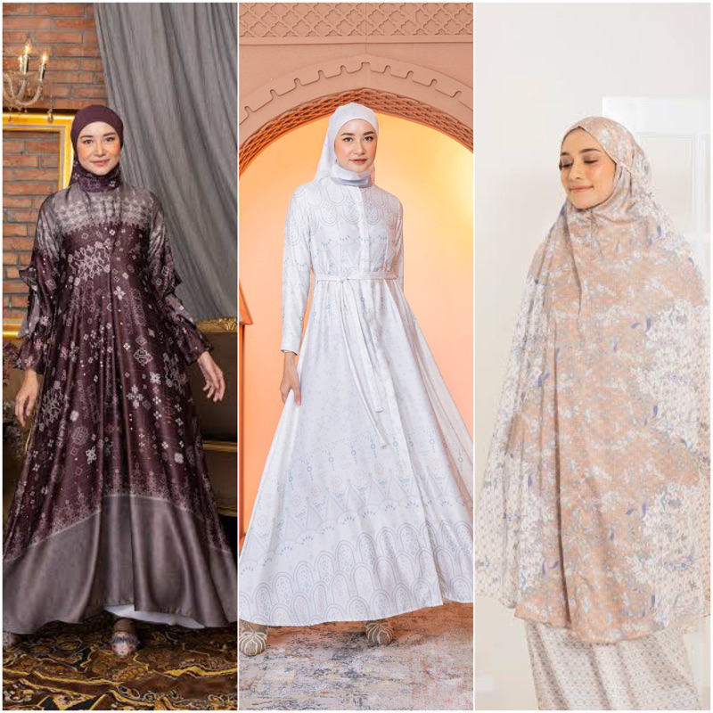 GREISY OFFICIAL MULIA DRESS TURKISH DELIGHT | GEMERLAP DRESS METEOR | MADINAH DRESS SNOW WHITE | MAD