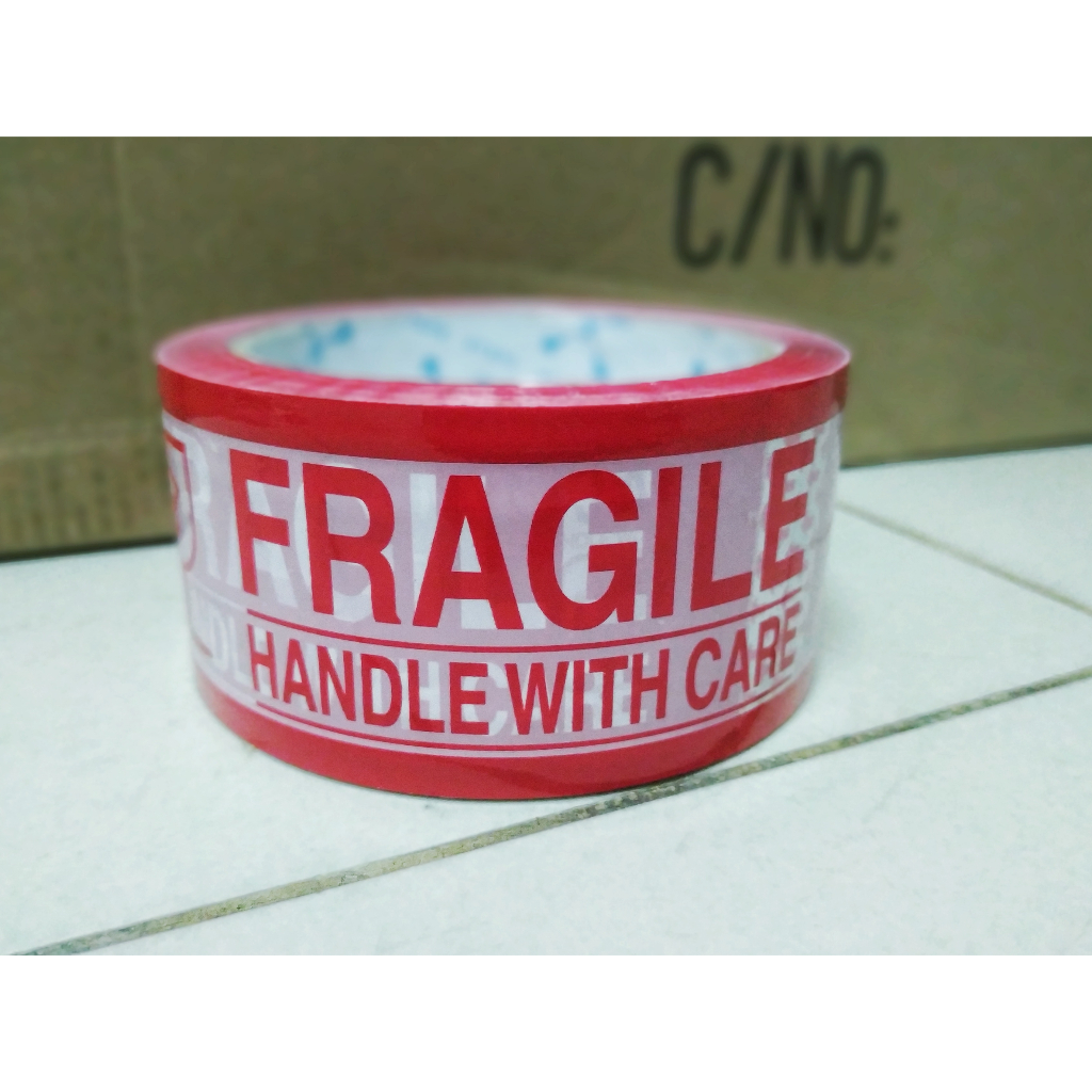 

HJK Lakban FRAGILE Ukuran 48mm x 70yard Berkualitas