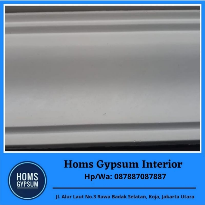 List Gypsum Polos Minimalis S 12cm