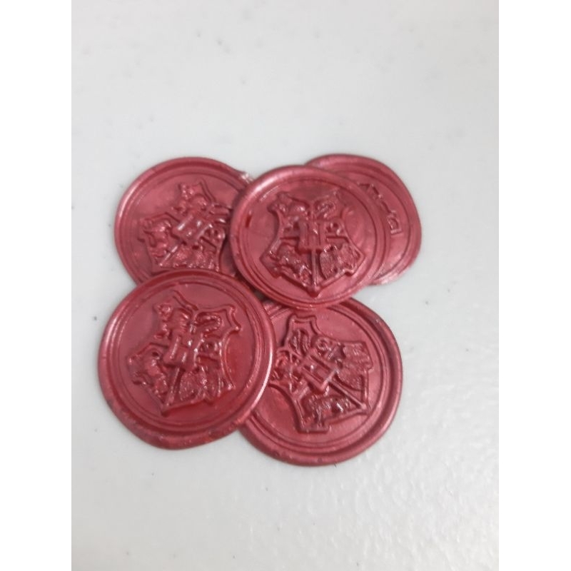 Hogwarts Seal wax instant Hogwarts Crest red metal