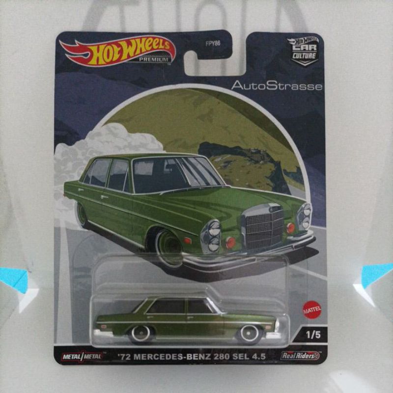 Hotwheels '72 Mercedes Benz (Mercy) 280 SEL 4.5