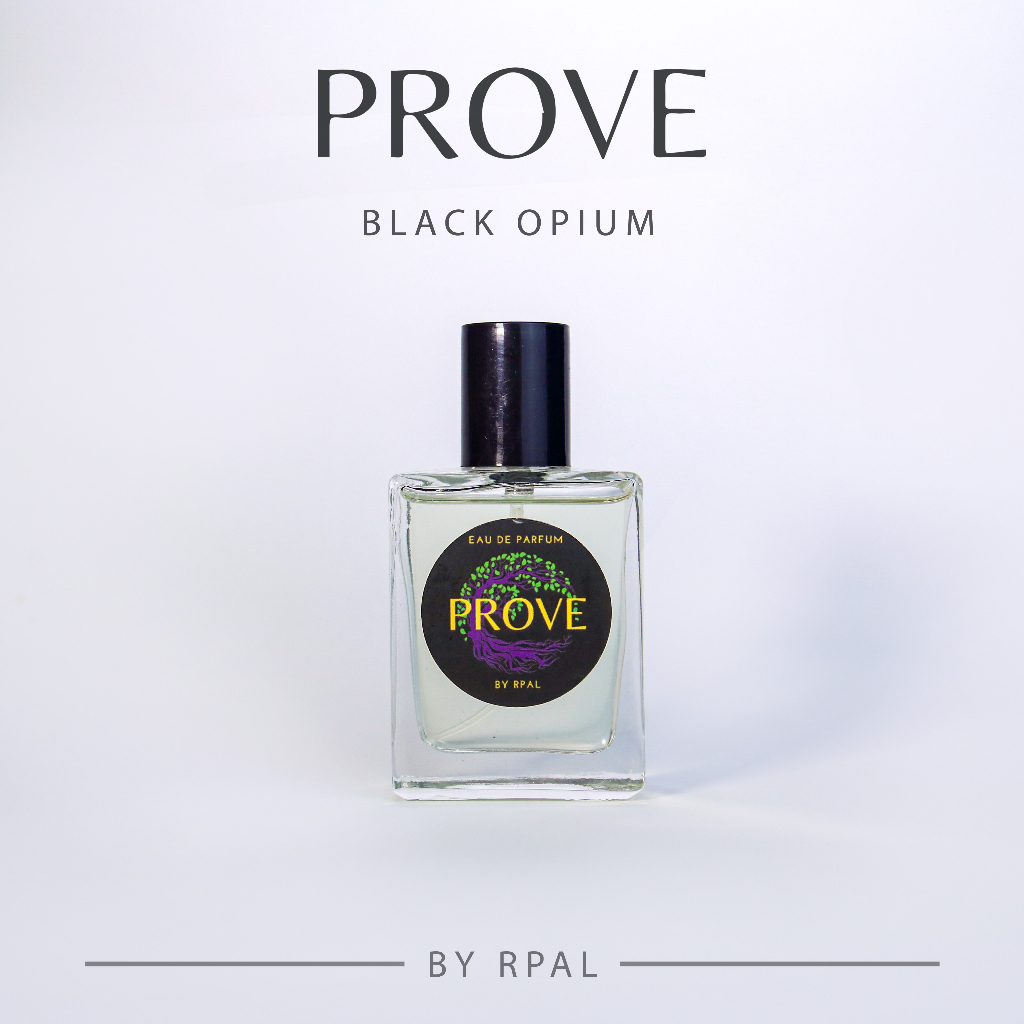 PROVE STORE | Parfum Tahan Lama BLCK OPIVM | Parfum Unisex Pria Wanita Original Aroma segar Bunga Bu