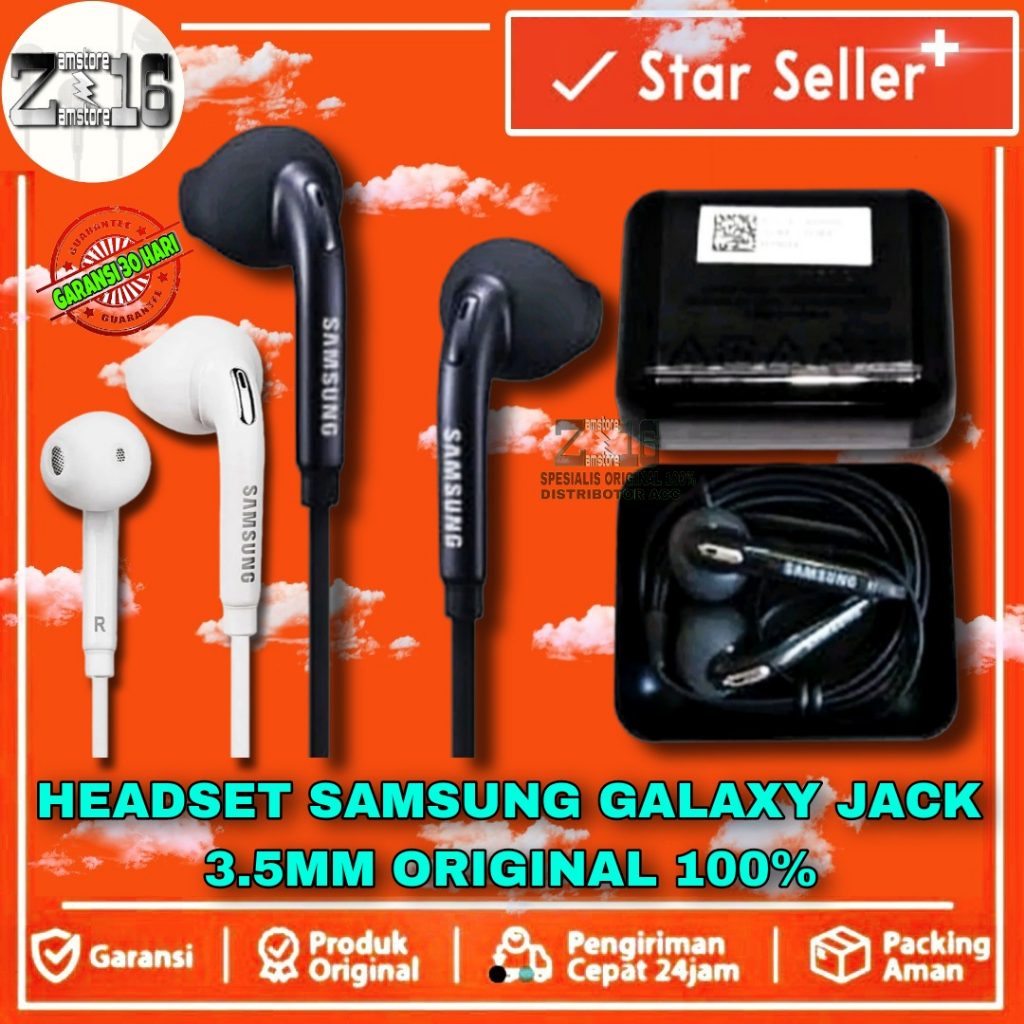 [ ORIGINAL 100% ] GARANSI 30 HARI Headset Earphone Samsung M12 M 12 HF