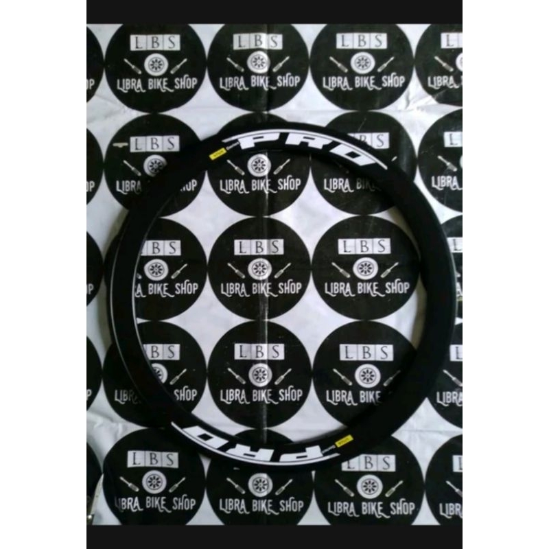 SATU BUAH RIMS VIVA SERIES PRO 32H 50MM 700 GRAVEL ROADBIKE FIXIE HTM