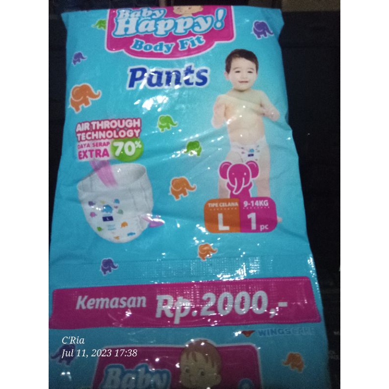 Pampers Baby Happy  Pants  L1