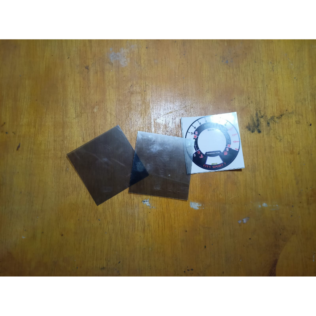 Polaris LCD Speedometer Honda CS1 2 polaris 1 stiker angka (Solusi Sunburn)