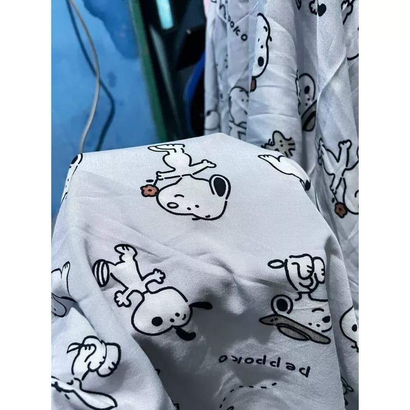 bahan kain katun rayon viscose premium motif anak2 karakter