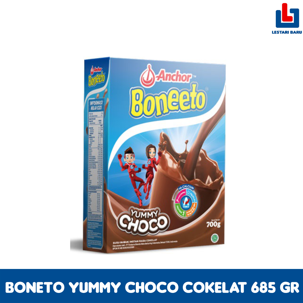 

Susu Boneto Yummy Choco Cokelat 685 gr