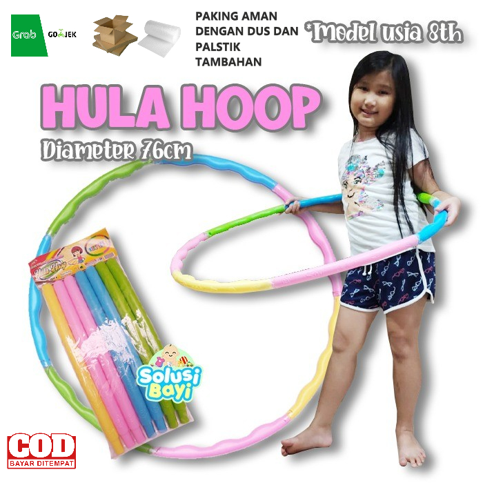 Mainan Anak Hula Hoop Ring Plastik Hula hop Hulla Hoop Dancing Anak Dewasa Hulla hoop / hula hoop / 