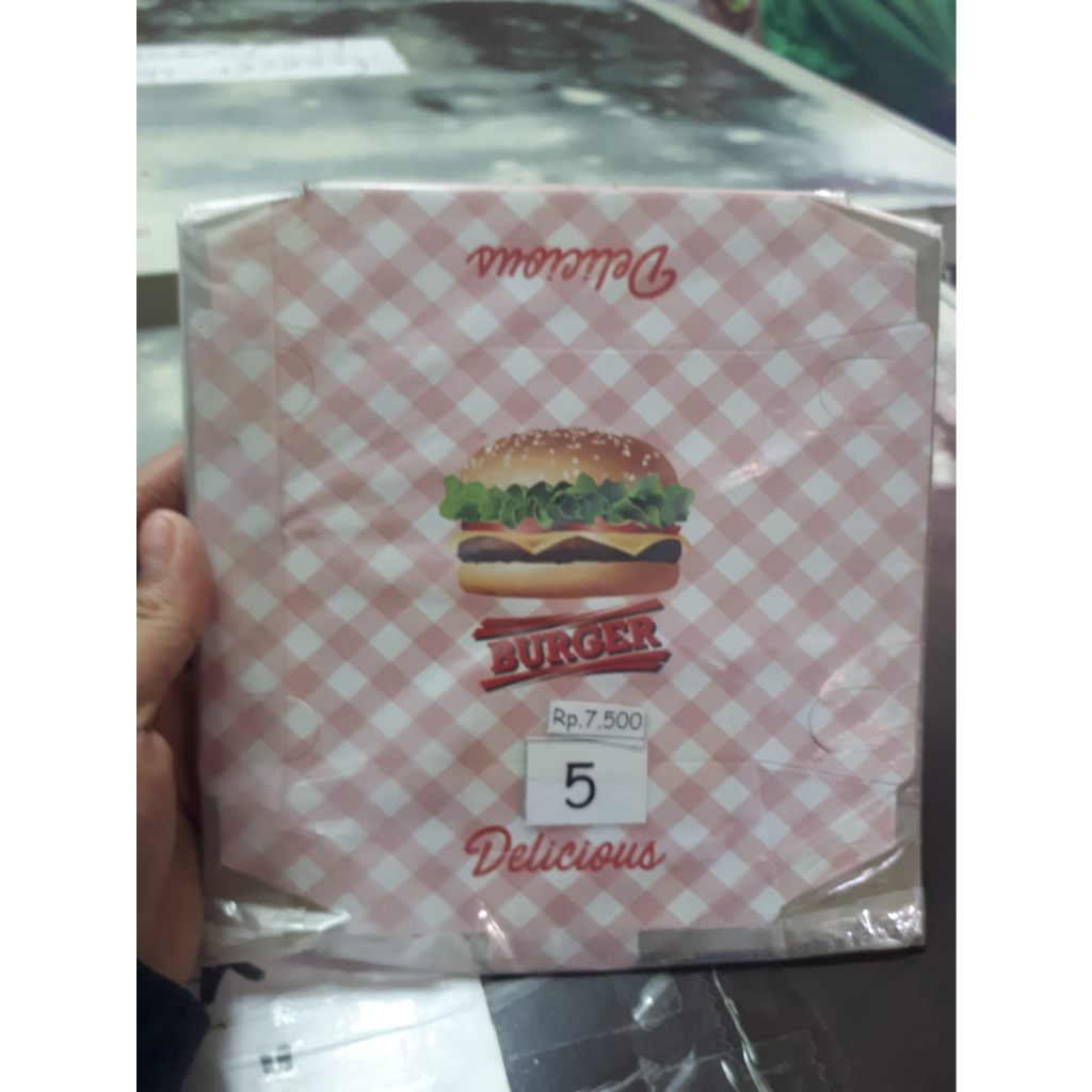 

Dus burger 10x9.5x4 (5pcs)