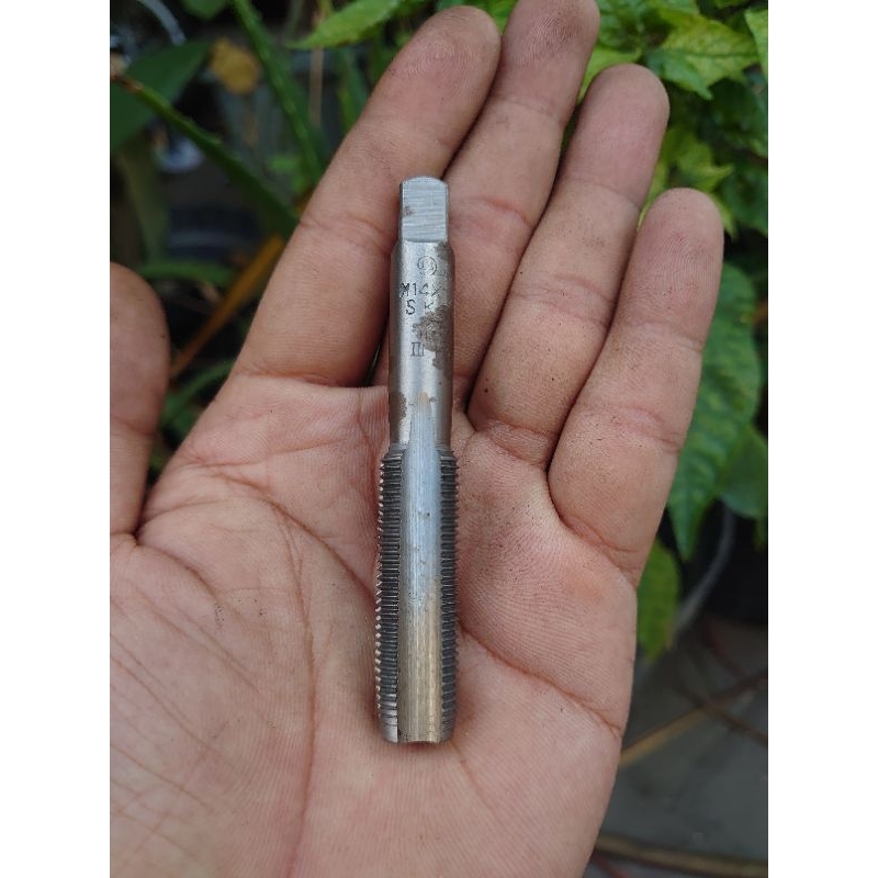 Hand tap busi 2tak M14x1.25 untuk drat busi 2tak ninja rx king busi mobil busi alcon